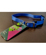 Vibrant Life Adjustable Collar For Dogs Medium 14-20&quot; Blue (NEW) - £3.50 GBP