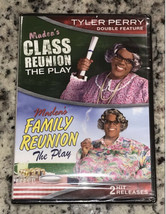 Tyler Perry&#39;s Double Feature Madea&#39;s Class Reunion-Family Reunion DVD New - £10.26 GBP