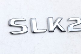 98-04 MERCEDES-BENZ R170 SLK230 SLK320 TRUNK EMBLEM BADGE E5975 image 9