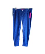 New Tinseltown Juniors Size 17 Blue Snake Print Skinny Jeans Retro Low Rise - $21.84 CAD