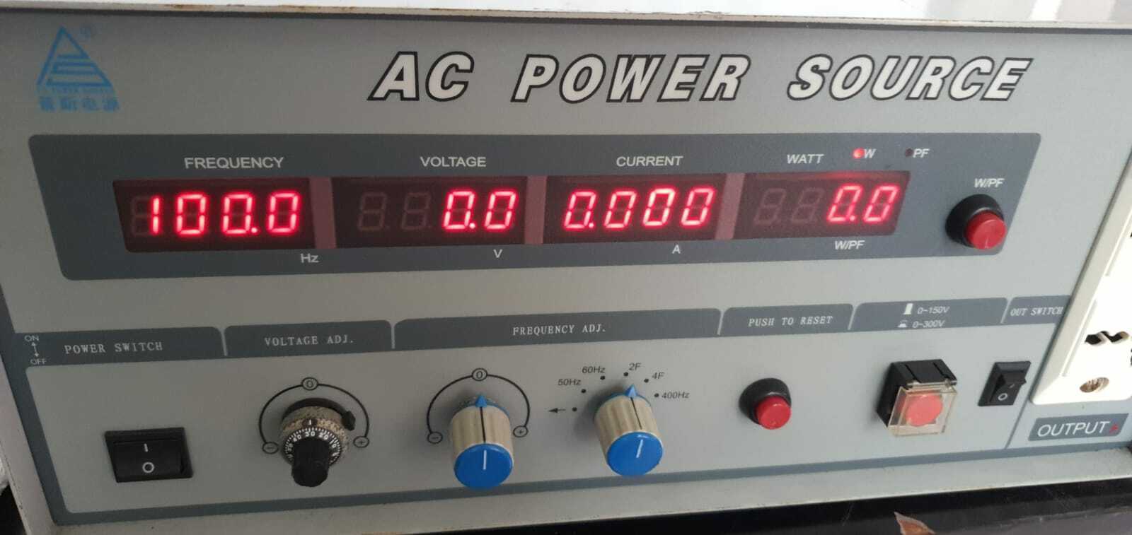 Puss PS61005 Variable Frequency AC Power Source PS-61005 - $819.50