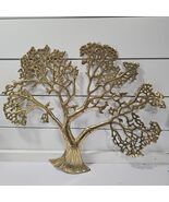 Vtg Brass Bonsai Tree Wall Hanging Decor Tree  Of Life Mid Century Wall Art - $74.25