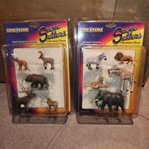 NEW O/G - Scale - North American Wildlife &amp; African Wildlife  Scene Setters®  - £15.66 GBP