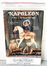 Napoleon Bear Jointed 20" Bear Sewing Pattern Goosberry Hill Country Crafts - $16.10