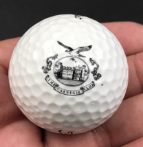 The Carnegie Club Skibo Castle Scotland Souvenir Golf Ball Titleist HF2 90 - $9.49