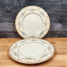 Marlene by Syracuse Dinner Plate 9 3/4&quot; Set of 2 Old Ivory Made In USA - $37.99