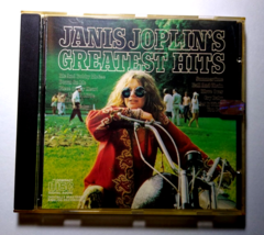 Janis Joplin Janis Joplin&#39;s Greatest Hits CD Hits Collection With Sony Seal - £20.97 GBP