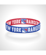 Reversible New York Rangers Bracelet Wristband Broadway Blue Shirts - $16.46 CAD