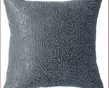Donna Karan Current Metallic Stitch deco pillow NWT $190 - $82.51