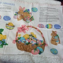 Cranston Print Works Spring Fever Applique Printed Fabric Pattern Instructions - £11.79 GBP