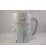 Otagiri Japan Mug Collectible with Iris Floral Design Floral Lite Very P... - $103.16 MXN