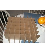 Cardboard Dividers 5 Sets 15&quot; X 15&quot; X 5&quot; High 49 cell B 15-5-06 - $14.97