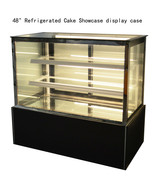 High quality new 220V 48&quot; Refrigerated Cake Showcase display case floor ... - £1,458.38 GBP