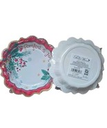 Pioneer Woman ~ COMFORT &amp; JOY ~ 8&quot; Diameter ~ Paper Dessert Plates ~ 12 ... - $32.07 CAD