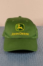 John Deere Hat Licensed Green Ball Cap Snap Back Adjustable - £9.35 GBP