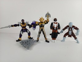 Bandai Power Rangers Villain Figures: Koragg, Orange Head Krybot, Rinshi, Alien - £7.03 GBP