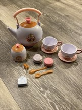 Disney Princess Style (Teapot 6”x5”) 13 Pc Set Jakks Pacific, plastic, T... - $13.81