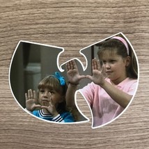 Wutang Full House Dj &amp; Stephanie 5&quot;&quot; Wide Vinyl Decal Sticker New - $11.68