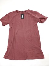 Fashion Nova What a Girl Wants T-Shirt Dress Red Size XS - £9.36 GBP