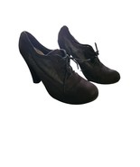 Xoxo black lace up high heels size 9.5 m - $12.00