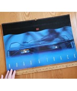 ROAD &amp; TRACK Calendar Vintage 1992 Large Format 22&quot; W x 15&quot; T Wire Bound... - $136.95 CAD