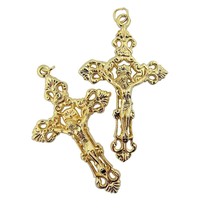 Religious Gifts Gold Toned Base Antique Style INRI Pectoral - £48.81 GBP