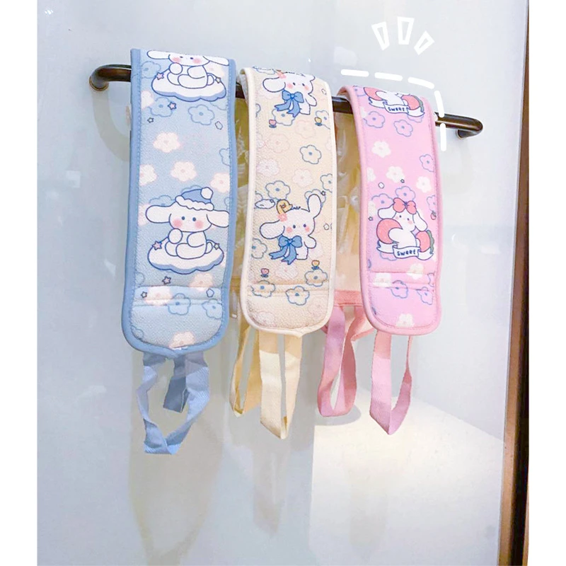 Sanrio Cinnamoroll Series Kawaii Bath Towel Cute Cartoon High Value Long Strip - £8.86 GBP