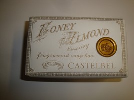 New Castelbel Made in Portugal 10.5oz/300g Luxury Bath Bar Soap Honey Almond - £10.25 GBP