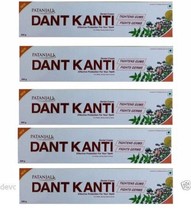 Patanjali Dant Kanti Toothpaste 100 gm (Pack of 5) Free shipping worldwide - £25.13 GBP