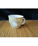 2014 Starbucks White with Gold Starburst Cup Mug 14 oz - €13,98 EUR