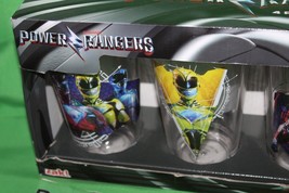 Saban Power Rangers Zak Set of 4 Pint Glasses Glassware Drinkware In Box - £27.68 GBP