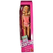 Barbie Vintage 1989 Fun to Dress Mattel 4808 Doll Blonde Play Doll - £14.25 GBP