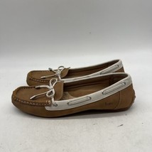 B.O.C Womens Slip On Leather Loafer Brown Size 7.5 M  - $18.51