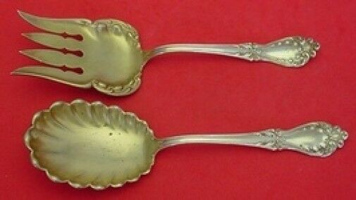 Primary image for Princess by Watson Sterling Silver Salad Serving Set 7 1/4" 2pc Gw
