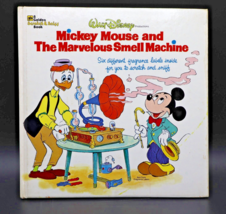 Walt Disney Productions Mickey Mouse and the Marvelous Smell Machine 1979 Vtg - £11.01 GBP