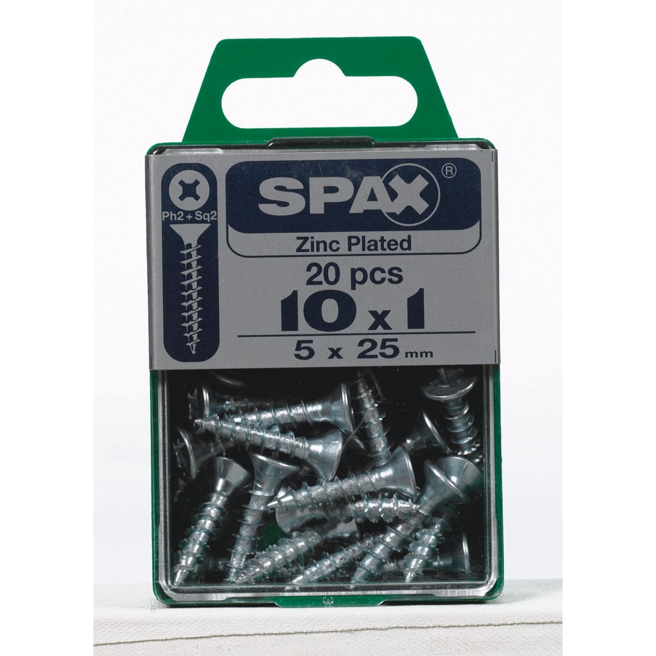 SPAX Multi-Material Screw 1&quot; Zinc Phillips/Square Multiple Material Thre... - $18.18