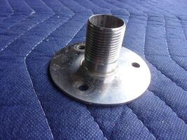 WEST MARINE  4710 STAINLESS STEEL MARINE ANTENNA PEDESTAL FLUSH MOUNT 1-... - $20.79