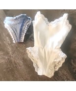2 Vintage 1980&#39;s Barbie Lingerie Blue Underwear &amp; Fashion Fun Mattel #79... - $187.97 MXN