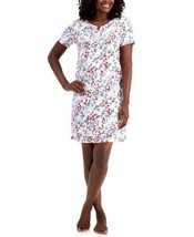 allbrand365 designer Womens Cotton Sleep Shirt Nightgown Color Multi Size S - £16.43 GBP