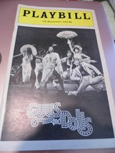 August 1976 - The Broadway Theatre Playbill - GUYS AND DOLLS - Byrde - $19.94