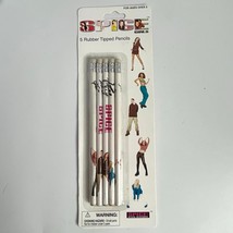 Vintage Spice Girls 5 Pack Rubber Tipped Pencils NEW Sealed Official Mer... - $332.94 MXN