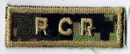 Canadian Armed Forces RCR Green Camoflage Arm Patch - £1.54 GBP