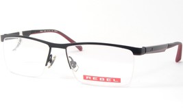 Rebel Morel France 7362R NR010 Noir Mat Unique Rare Lunettes 55-16-140mm - $87.09