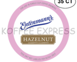  HAZELNUT K CUPS FOR KEURIG  35 CT ENTENMANN&#39;S COFFEE  - $23.00