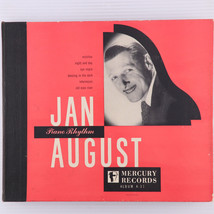 Jan August – Piano Rhythm - 1949 10&quot; 78 rpm 3x Shellac Record Book Set A-31 - $23.19