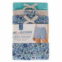 Jane &amp; Bleecker Womens Sleep Short Size Medium Color Ditsy Blue - $34.65