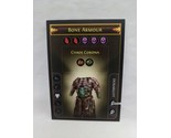 Path Of Exile Exilecon One Punch Bone Armour Chaos Corona Rare Trading Card - $197.99