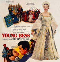 1953 Young Bess Movie Advertisement Jean Simmons Queen Elizabeth Film DW... - $40.87 CAD