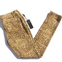 Kardashian Kollection Leopard Print Skinny Jeans women size 6 Stretch Denim  - £27.17 GBP