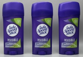 Lot of 3 Lady Speed Stick Invisible Antiperspirant - Powder Fresh 70g, NEW - £8.70 GBP